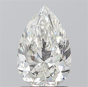 Picture of Natural Diamond 1.20 Carats, Pear with  Cut, G Color, SI2 Clarity and Certified by GIA