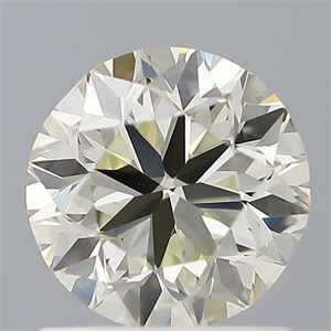 Foto Diamante Natural 1.00 quilates, Redondo , Color N, claridad VS1 y certificado GIA de