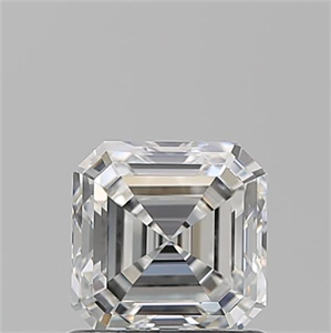 Picture of Natural Diamond 1.01 Carats, Asscher with  Cut, G Color, VVS2 Clarity and Certified by GIA