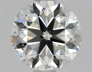 Picture of Natural Diamond 0.82 Carats, Round with Excellent Cut, I Color, SI1 Clarity and Certified by GIA