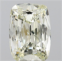 Natural Diamond 2.01 Carats, Cushion with  Cut, N Color, SI1 Clarity and Certified by GIA
