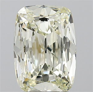 Foto Diamante Natural 2.01 quilates, Del cojín , Color N, claridad SI1 y certificado GIA de