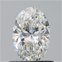 Diamante Natural 0.70 quilates, Ovalado , Color G, claridad VS2 y certificado GIA