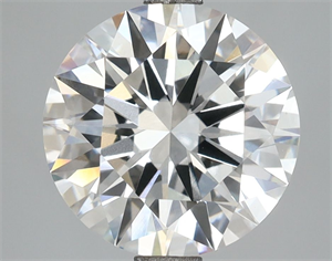 Picture of Lab Grown Diamond 3.51 Carats, Round with Excellent Cut, E Color, VVS2 Clarity and Certified by IGI