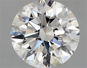 Foto Diamante Natural 1.71 quilates, Redondo , Color H, claridad SI2 y certificado GIA de