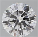 Lab Grown Diamond 5.54 Carats, Round with Excellent Cut, E Color, VS1 Clarity and Certified by IGI