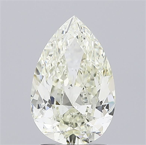 Foto Diamante Natural 2.01 quilates, De pera , Color M, claridad SI1 y certificado GIA de