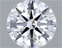 Lab Grown Diamond 1.20 Carats, Round with Ideal Cut, E Color, VVS2 Clarity and Certified by IGI