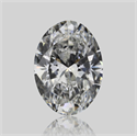 Natural Diamond 0.42 Carats, Oval with  Cut, G Color, VVS2 Clarity and Certified by GIA