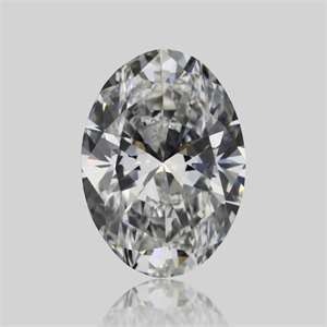 Picture of Natural Diamond 0.42 Carats, Oval with  Cut, G Color, VVS2 Clarity and Certified by GIA