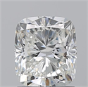 Natural Diamond 1.51 Carats, Cushion with  Cut, G Color, VS1 Clarity and Certified by GIA