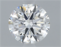 Diamante Natural 0.44 quilates, Redondo , Color G, claridad IF y certificado GIA