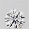 Del inventario de diamantes de laboratorio, 0.83 quilates, Redondo , Color E, claridad VVS1 y certificado IGI