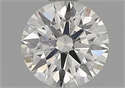 Diamante Natural 0.59 quilates, Redondo , Color J, claridad VS1 y certificado GIA