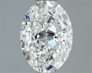 Foto Diamante Natural 1.51 quilates, Ovalado , Color F, claridad IF y certificado GIA de