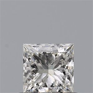 Picture of Natural Diamond 0.53 Carats, Princess with  Cut, G Color, VS1 Clarity and Certified by IGI