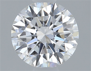 Foto Diamante Natural 0.53 quilates, Redondo , Color F, claridad VS1 y certificado GIA de