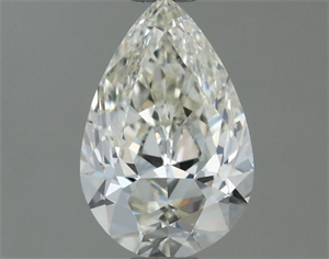 Picture of Natural Diamond 0.50 Carats, Pear with  Cut, J Color, VVS1 Clarity and Certified by IGI