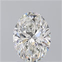 Natural Diamond 2.01 Carats, Oval with  Cut, G Color, VS1 Clarity and Certified by GIA