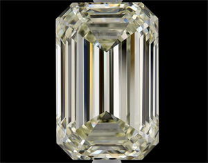 Foto Diamante Natural 2.22 quilates, Esmeralda , Color L, claridad VVS2 y certificado HRD de