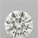 Natural Diamond 0.60 Carats, Round with Excellent Cut, K Color, VS2 Clarity and Certified by IGI