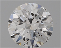 Natural Diamond 0.70 Carats, Round with Excellent Cut, D Color, SI2 Clarity and Certified by GIA