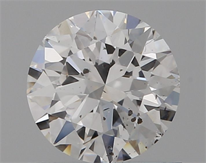 Picture of Natural Diamond 0.70 Carats, Round with Excellent Cut, D Color, SI2 Clarity and Certified by GIA