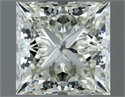Natural Diamond 1.01 Carats, Princess with  Cut, J Color, VVS1 Clarity and Certified by IGI