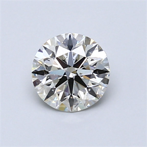 Picture of Natural Diamond 0.70 Carats, Round with Excellent Cut, J Color, SI1 Clarity and Certified by GIA