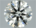 Diamante Natural 2.22 quilates, Redondo , Color L, claridad VVS2 y certificado GIA