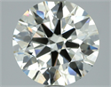 Diamante Natural 2.22 quilates, Redondo , Color L, claridad VVS2 y certificado GIA