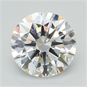 Del inventario de diamantes de laboratorio, 1.25 quilates, Redondo , Color D, claridad VS2 y certificado IGI