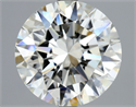 Diamante Natural 4.00 quilates, Redondo , Color I, claridad VVS2 y certificado GIA