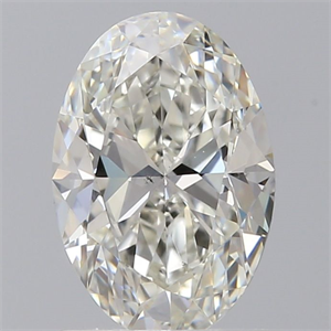 Picture of Natural Diamond 1.00 Carats, Oval with  Cut, I Color, VS2 Clarity and Certified by GIA