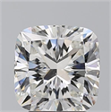 Natural Diamond 3.22 Carats, Cushion with  Cut, G Color, VS2 Clarity and Certified by GIA