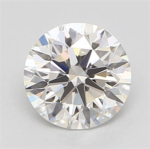 Picture of Natural Diamond 0.40 Carats, Round with Excellent Cut, G Color, VS2 Clarity and Certified by GIA