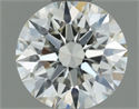 Natural Diamond 0.50 Carats, Round with Excellent Cut, L Color, VS2 Clarity and Certified by GIA