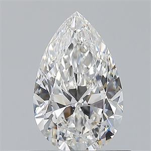 Picture of Natural Diamond 0.70 Carats, Pear with  Cut, F Color, VS2 Clarity and Certified by GIA
