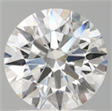 Del inventario de diamantes de laboratorio, 2.05 quilates, Redondo , Color E, claridad VVS2 y certificado IGI