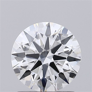 Picture of Lab Grown Diamond 1.07 Carats, Round with Ideal Cut, D Color, VS1 Clarity and Certified by IGI