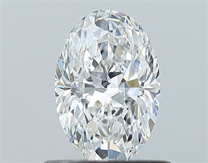 Foto Diamante Natural 0.70 quilates, Ovalado , Color E, claridad VVS1 y certificado GIA de