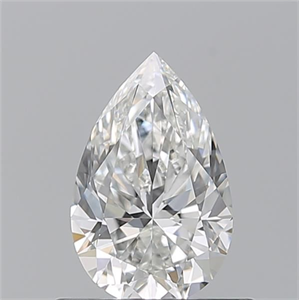 Picture of Natural Diamond 0.70 Carats, Pear with  Cut, G Color, VS1 Clarity and Certified by GIA