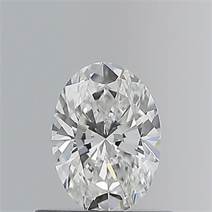 Picture of Natural Diamond 0.51 Carats, Oval with  Cut, F Color, VS1 Clarity and Certified by GIA