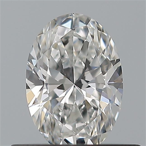 Picture of Natural Diamond 0.42 Carats, Oval with  Cut, E Color, VVS1 Clarity and Certified by GIA