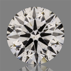 Picture of Natural Diamond 0.50 Carats, Round with Very Good Cut, I Color, I1 Clarity and Certified by GIA