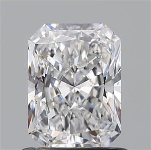 Picture of Natural Diamond 0.81 Carats, Radiant with  Cut, D Color, SI1 Clarity and Certified by GIA