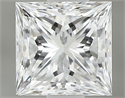 Diamante Natural 0.53 quilates, Princesa , Color D, claridad VS1 y certificado GIA