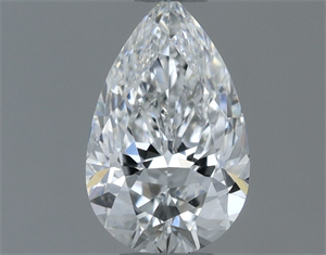 Foto Diamante Natural 0.50 quilates, De pera , Color F, claridad SI1 y certificado GIA de