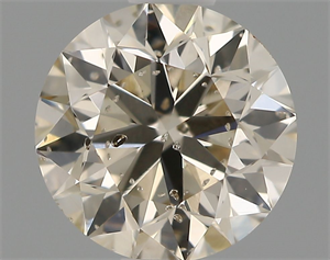 Foto Diamante Natural 0.70 quilates, Redondo , Color K, claridad SI2 y certificado IGI de