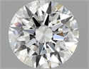 Lab Grown Diamond 1.03 Carats, Round with Ideal Cut, D Color, VS1 Clarity and Certified by IGI